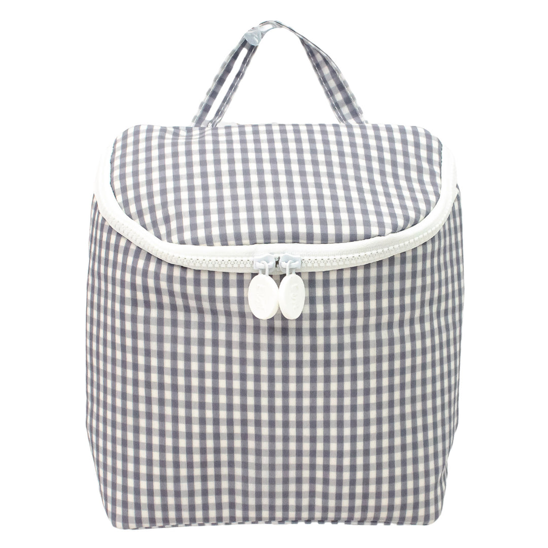 TRVL Design - Take Away- Insulated Bag - Baby Gift - Grey Gingham
