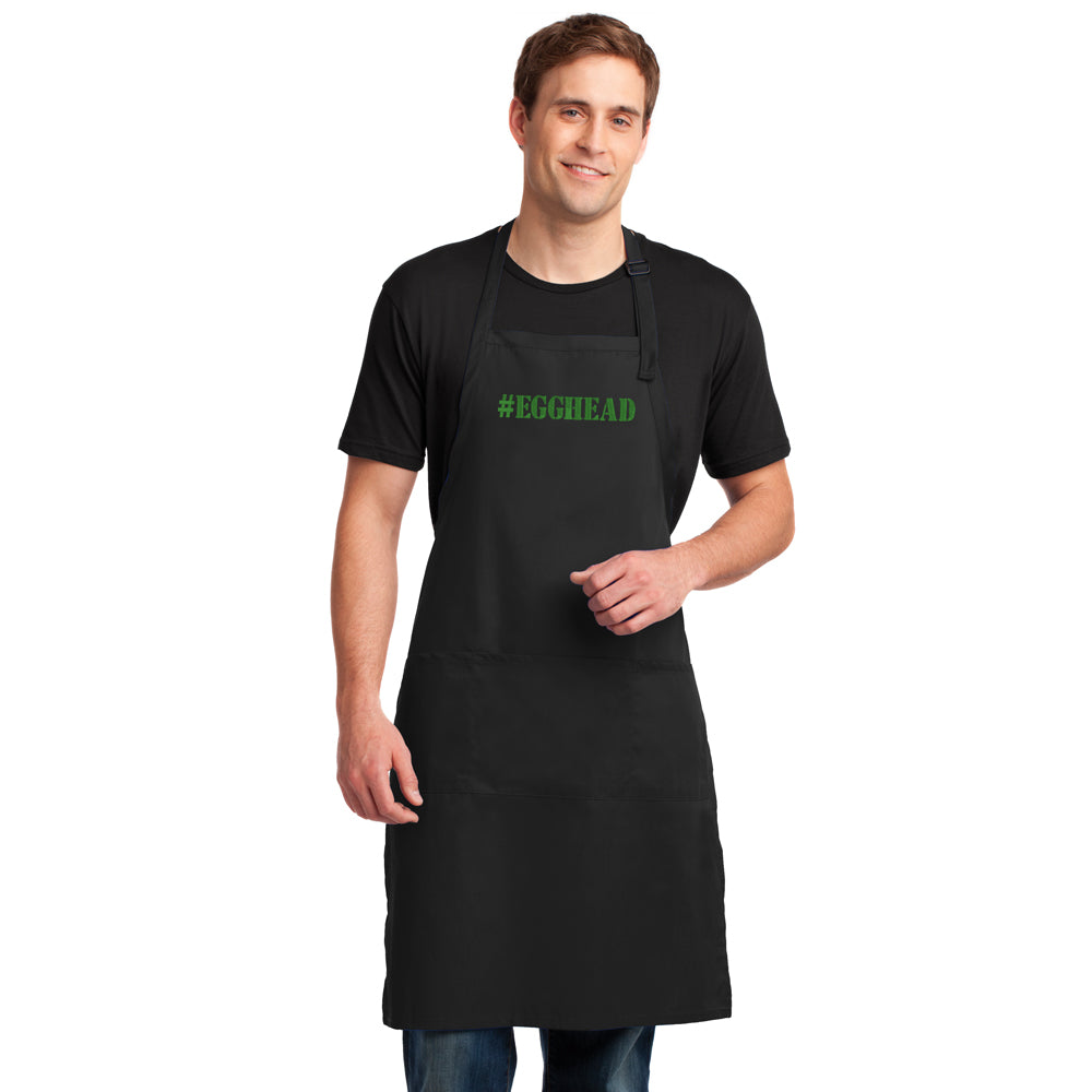 BBQ Apron - Grilling Apron - Father's Day Gift - BBQ King, Egghead, Grill Master