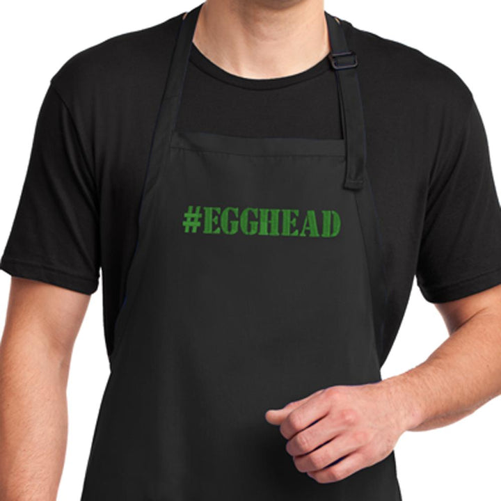 BBQ Apron - Grilling Apron - Father's Day Gift - BBQ King, Egghead, Grill Master