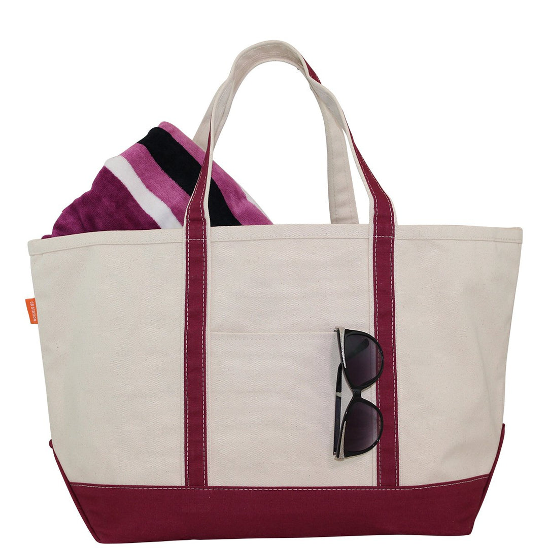 Canvas Boat Tote - Large