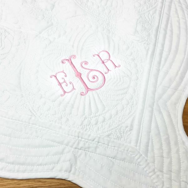 Baby Quilt - Baby Shower Gift - Personalized Baby Blanket