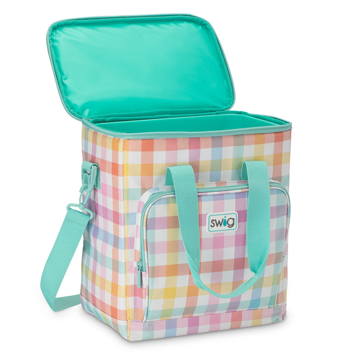 Swig Boxxi 24 Cooler - Pretty in Plaid - Monogrammed Cooler