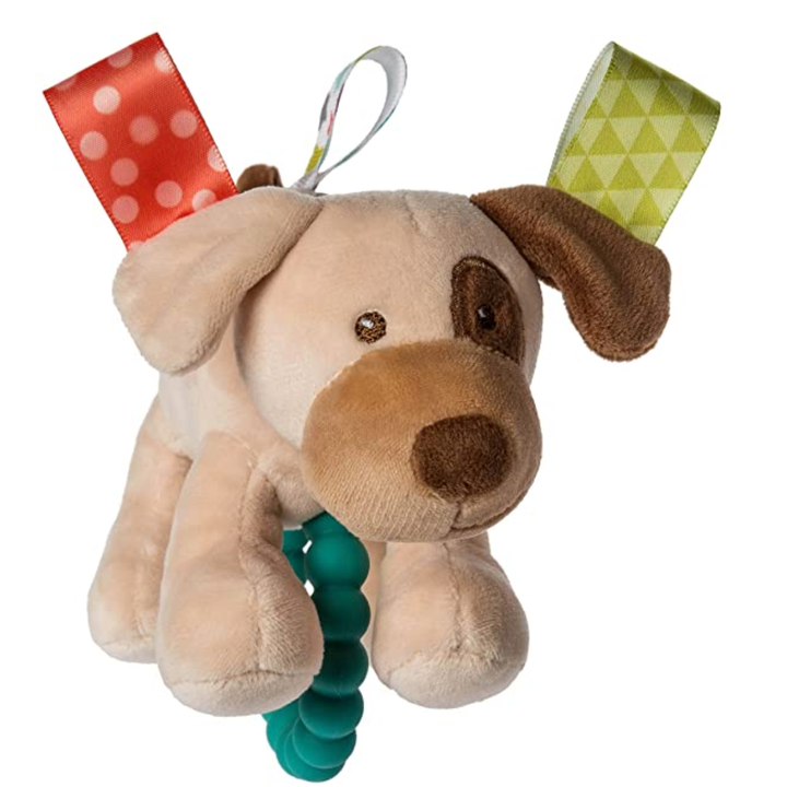Taggies Buddy Dog Teether Rattle Mary Meyer Baby Gift