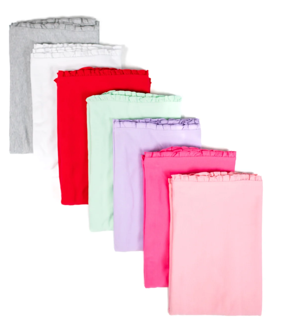 Knit Receiving Blanket - 6 Colors
