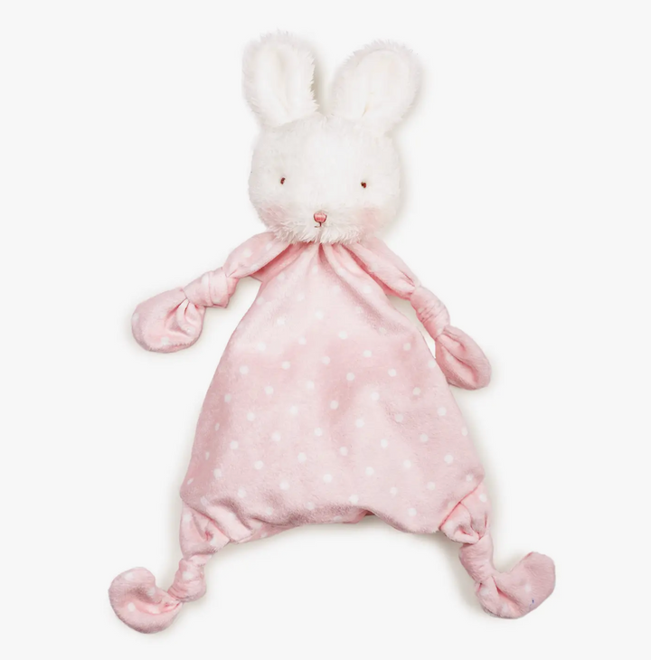 Bunnies by the Bay Knotty Friend - Personalized Lovey - Blossom Pink Bunny