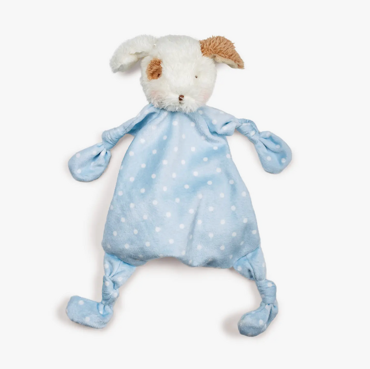 Bunnies by the Bay Knotty Friend - Personalized Lovey - Skipit Blue Puppy