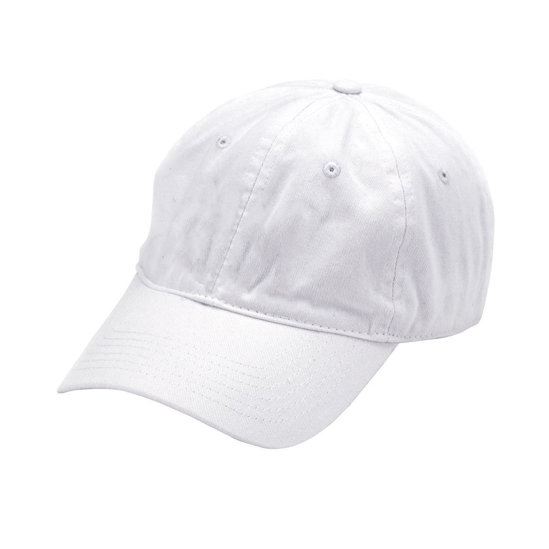 Solid Monogrammed Ball Cap Hat - 5 Colors