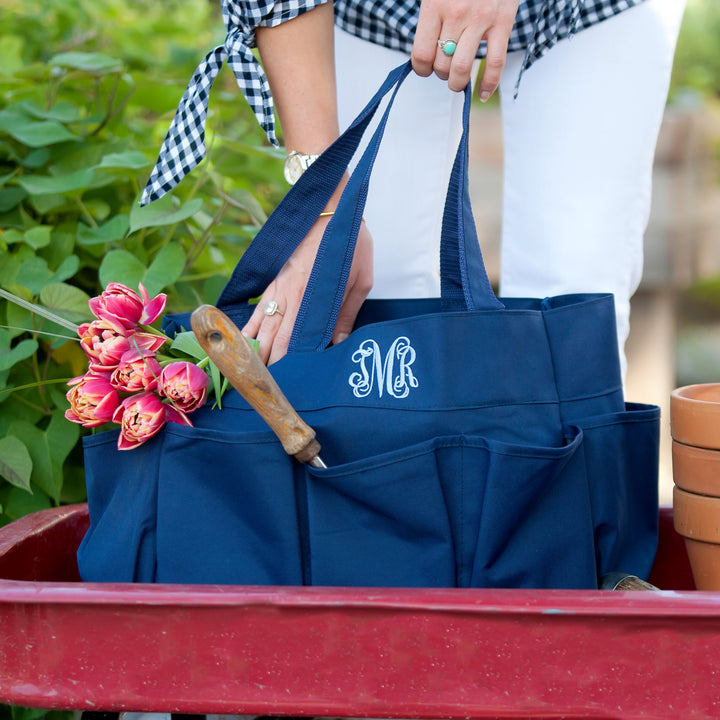 Carryall Craft Office Tote Bag - Navy, Black, Mint, Pink